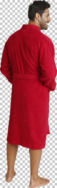 Thumbnail - Bademantel JANNING rot