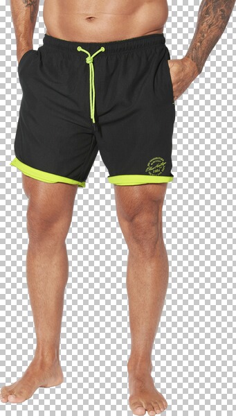 Thumbnail - Badeshorts EVANDER schwarz