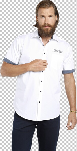 Thumbnail - Doppelpack Hemd EVIN blau weiß