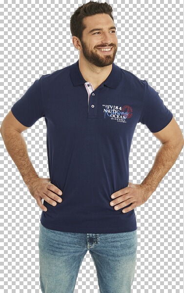 Thumbnail - Doppelpack Poloshirt DAGFINN rot dunkelblau