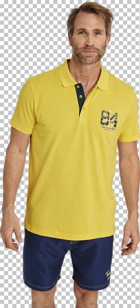 Thumbnail - Doppelpack Poloshirt GLENN gelb