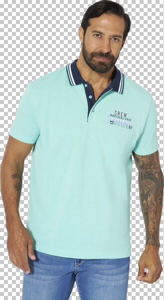 Thumbnail - Doppelpack Poloshirt TEOFIL türkis dunkelblau