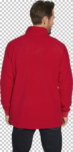 Thumbnail - Fleece-Sweatshirt SIETSE rot