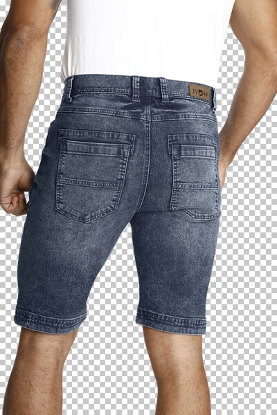 Thumbnail - Jeansbermuda AKISTEG blau