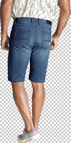 Thumbnail - Jeansbermuda DITMANN blau