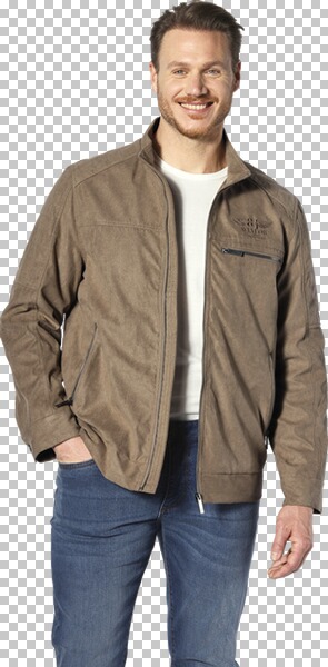 Thumbnail - Kunstlederjacke TORMAR braun