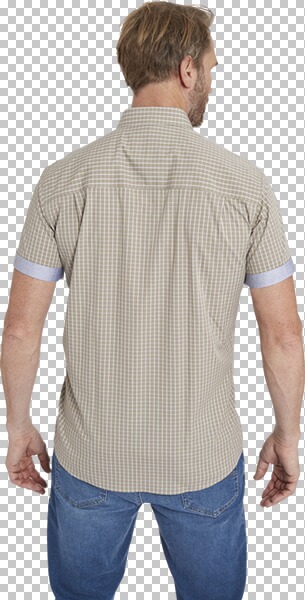 Thumbnail - Kurzarmhemd AJULE beige