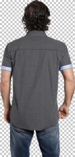 Thumbnail - Kurzarmhemd AJULE dunkelblau