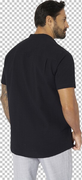 Thumbnail - Kurzarmhemd ALBART schwarz