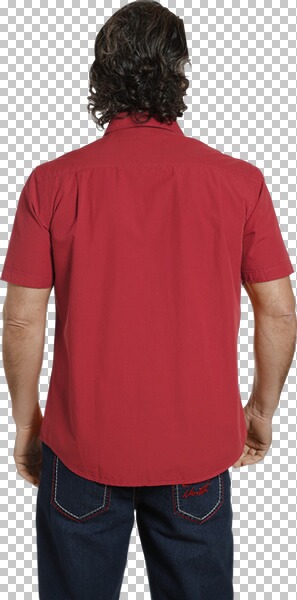 Thumbnail - Kurzarmhemd FREYDIS rot