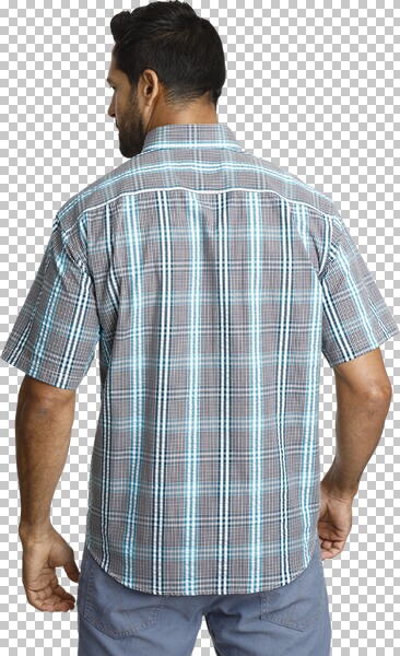 Thumbnail - Kurzarmhemd GERBURG grün grau