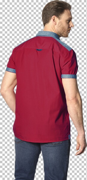 Thumbnail - Kurzarmhemd HERKKO rot