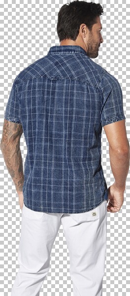 Thumbnail - Kurzarmhemd KJELTAN blau