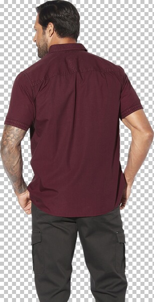 Thumbnail - Kurzarmhemd KURVIN dunkelrot