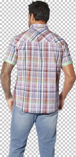 Thumbnail - Kurzarmhemd OLIAN orange