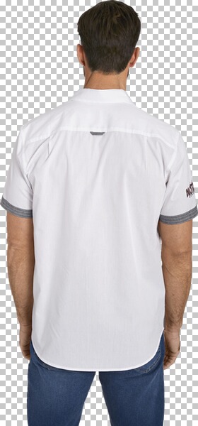 Thumbnail - Kurzarmhemd SNOFRED weiß