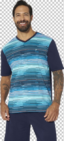 Thumbnail - Kurzer Schlafanzug AUDUN türkis