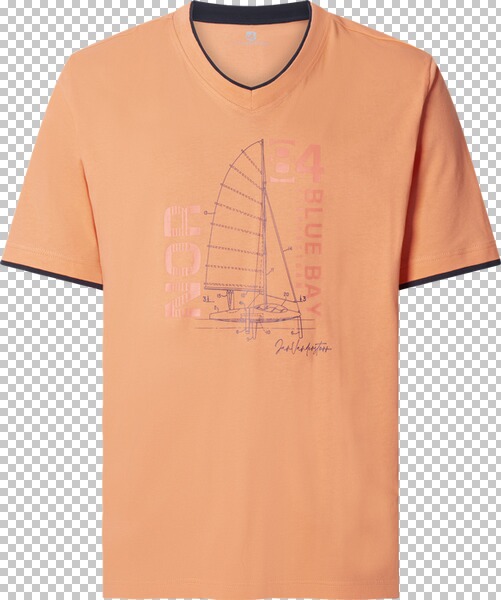 Thumbnail - Kurzer Schlafanzug TASON orange