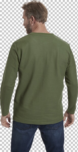 Thumbnail - Langarmshirt IVOR oliv