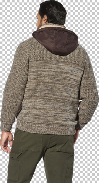 Thumbnail - Outdoor Strickjacke INGLAND braun