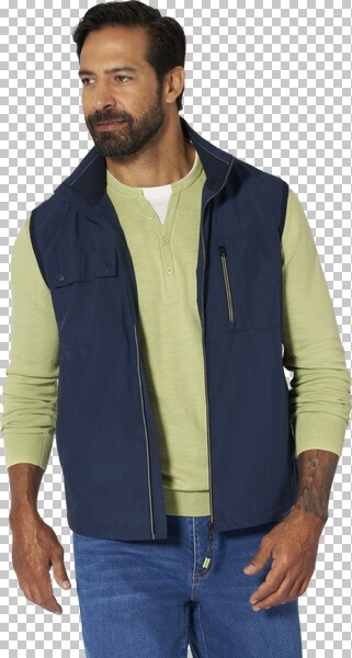 Thumbnail - Outdoorweste TJORM dunkelblau