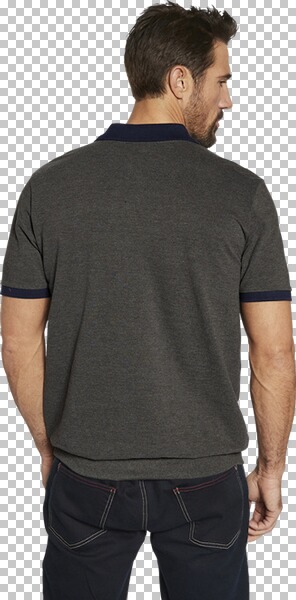 Thumbnail - Poloshirt ERLING dunkelgrau