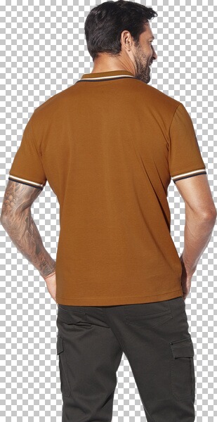 Thumbnail - Poloshirt FRETU dunkelorange