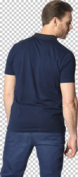 Thumbnail - Poloshirt GIZUR royalblau