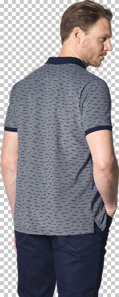 Thumbnail - Poloshirt HALVESEN blau