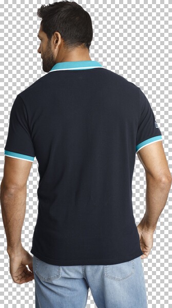 Thumbnail - Poloshirt IWAR dunkelblau blau