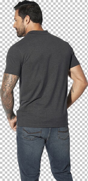 Thumbnail - Poloshirt JAKOV dunkelgrau