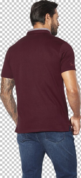 Thumbnail - Poloshirt LARSGAARD dunkelrot