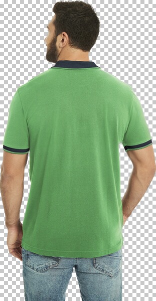 Thumbnail - Poloshirt LAVRANS grün