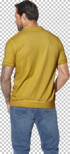 Thumbnail - Poloshirt MORKSTAD dunkelgelb