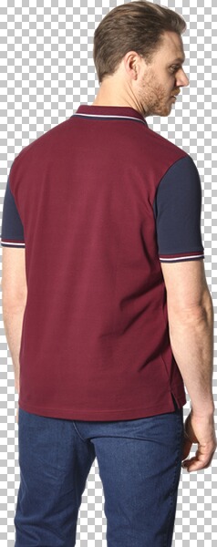 Thumbnail - Poloshirt OLEJORN dunkelrot