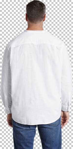 Thumbnail - Stehkragenhemd KALLU weiß