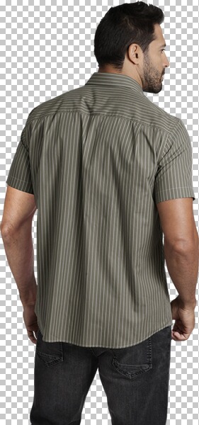 Thumbnail - Streifenhemd PERTTU oliv