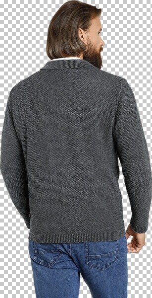 Thumbnail - Strickjacke ASGER dunkelgrau