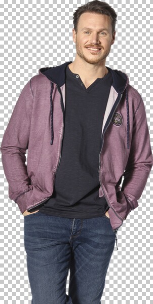 Thumbnail - Sweatjacke PERKELMAN hellviolett