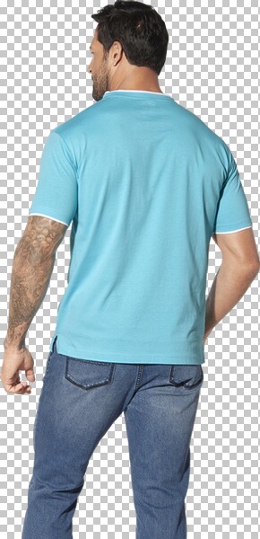 Thumbnail - T-Shirt FLEMMING türkis