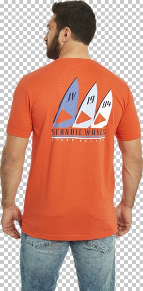 Thumbnail - T-Shirt GARMANN orange