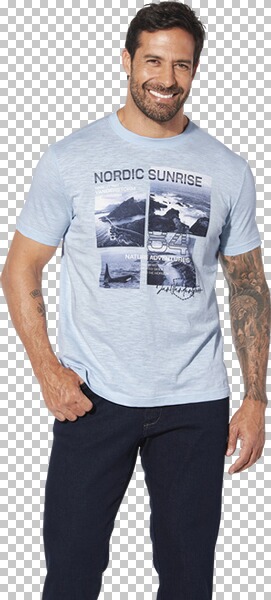 Thumbnail - T-Shirt INGTON hellblau