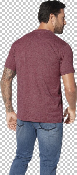 Thumbnail - T-Shirt KERLOVAN dunkelrot
