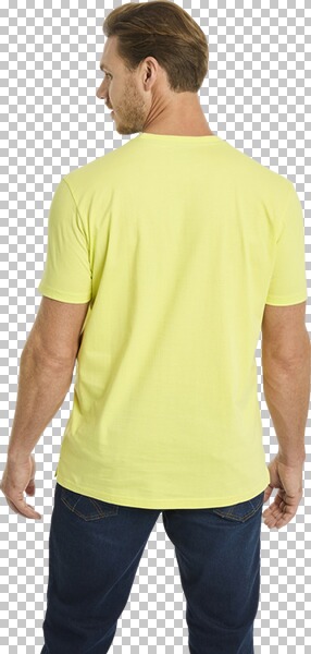 Thumbnail - T-Shirt KRISTFINNUR hellgelb