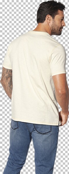 Thumbnail - T-Shirt THOKHELM wollweiß