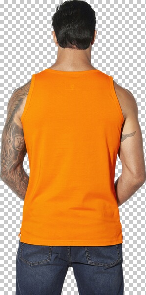 Thumbnail - Tanktop FELTON orange