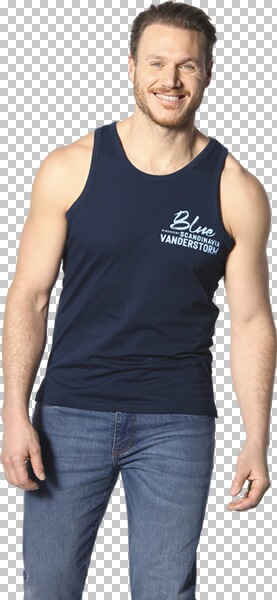 Thumbnail - Tanktop FELTON dunkelblau