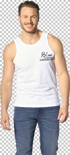 Thumbnail - Tanktop FELTON weiß