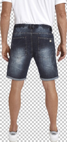 Thumbnail - Tiefbundbermuda LAMBRIT schwarz