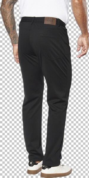 Thumbnail - Tiefbundhose FJORDMARK schwarz